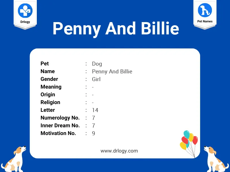 Penny And Billie Name Meaning